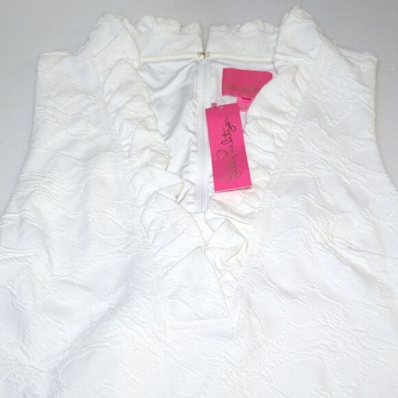 NWT Lilly Pulitzer Tisbury Mini Dress in Resort White - Picture 13 of 16